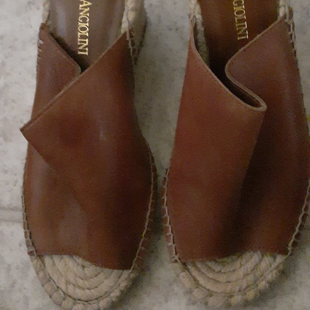 Enzo Angiolini  'Dakan' Espadrille Wedge Slide